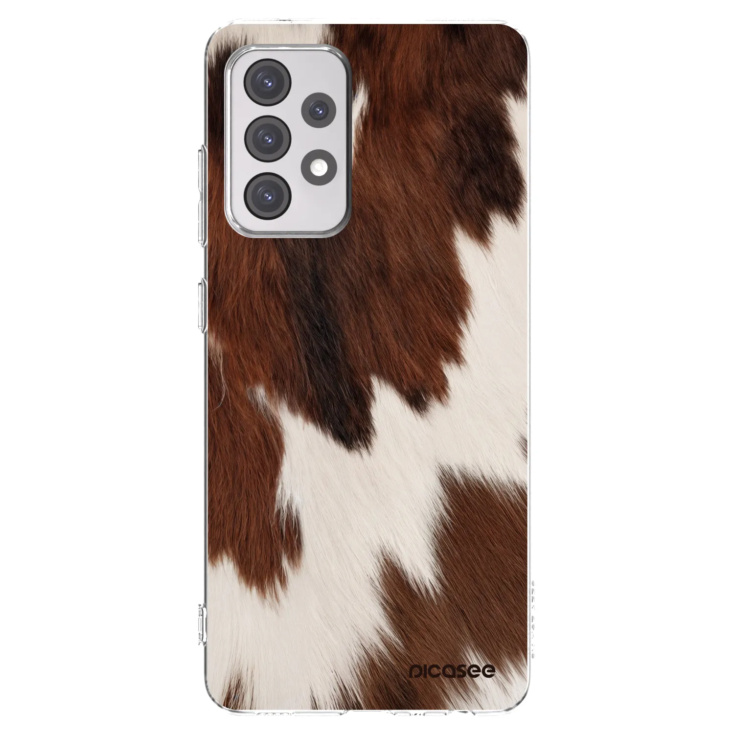 Picasee Samsung Galaxy A52 5G A525F Hülle - Transparentes Silikon - Rustica