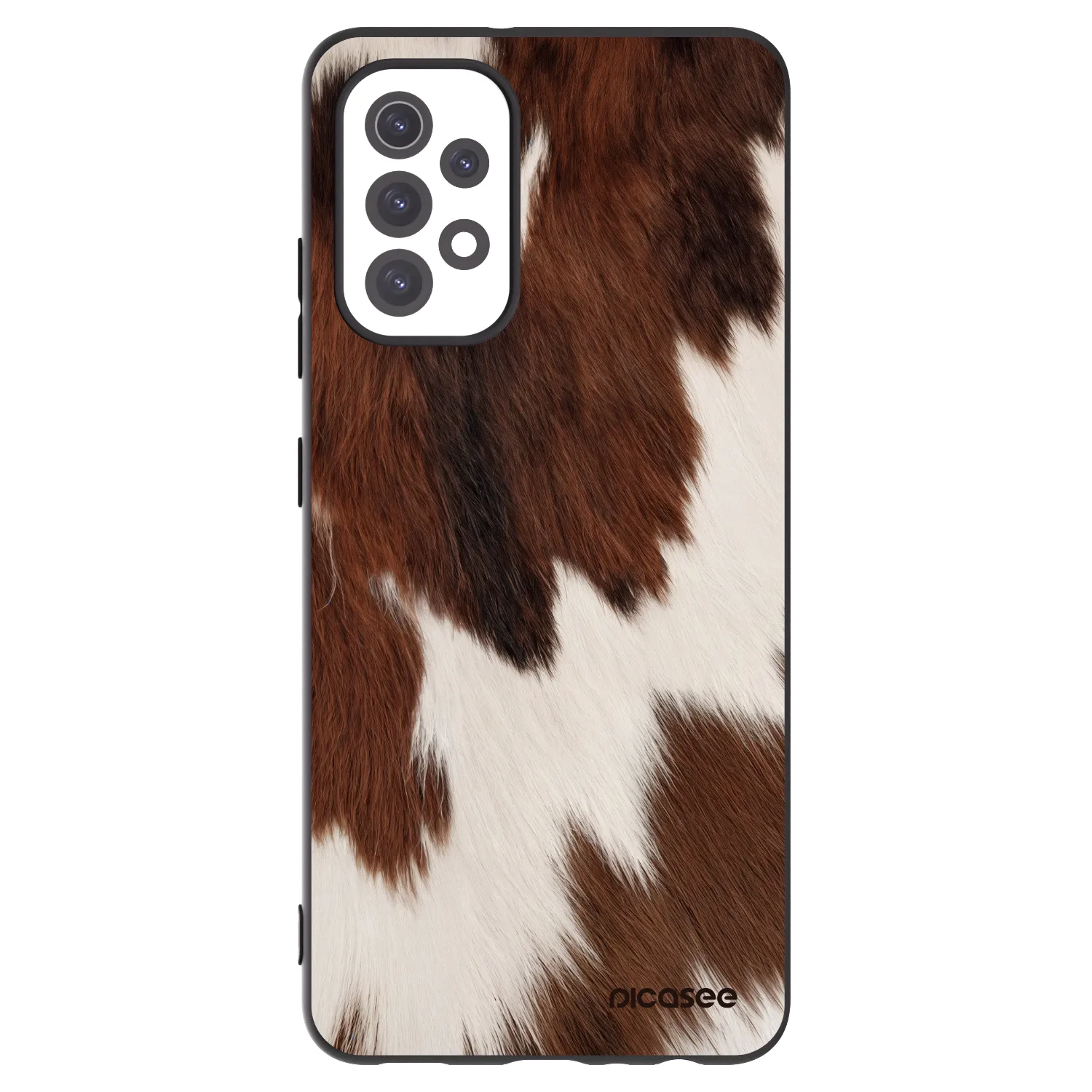 Picasee Samsung Galaxy A32 5G A326B Hülle - Schwarzes Silikon - Rustica