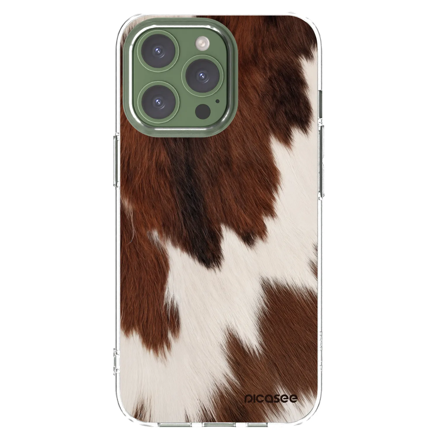 Picasee Apple iPhone 13 Pro Hülle - Transparentes Silikon - Rustica