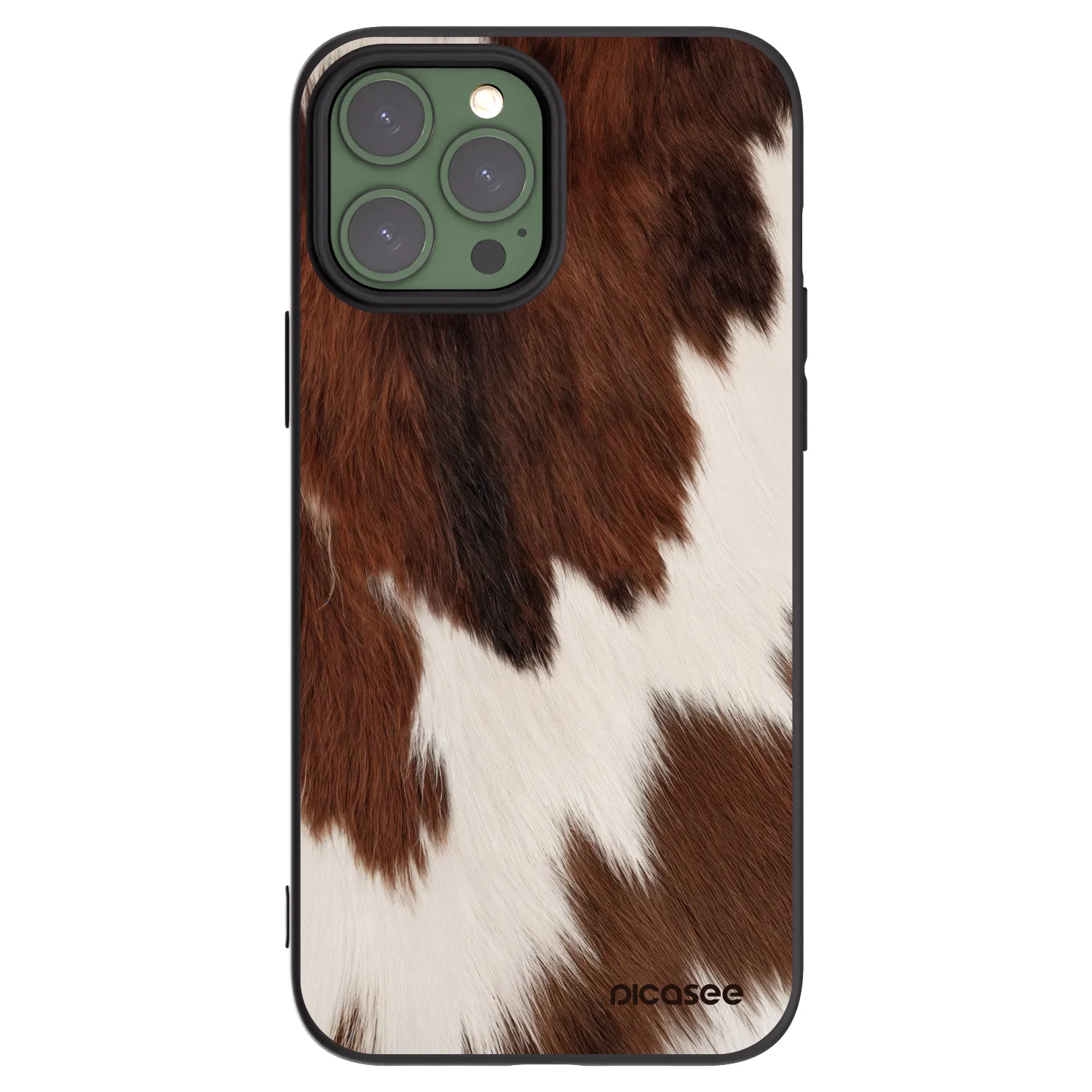 Picasee Apple iPhone 13 Pro Max Hülle - Schwarzes Silikon - Rustica