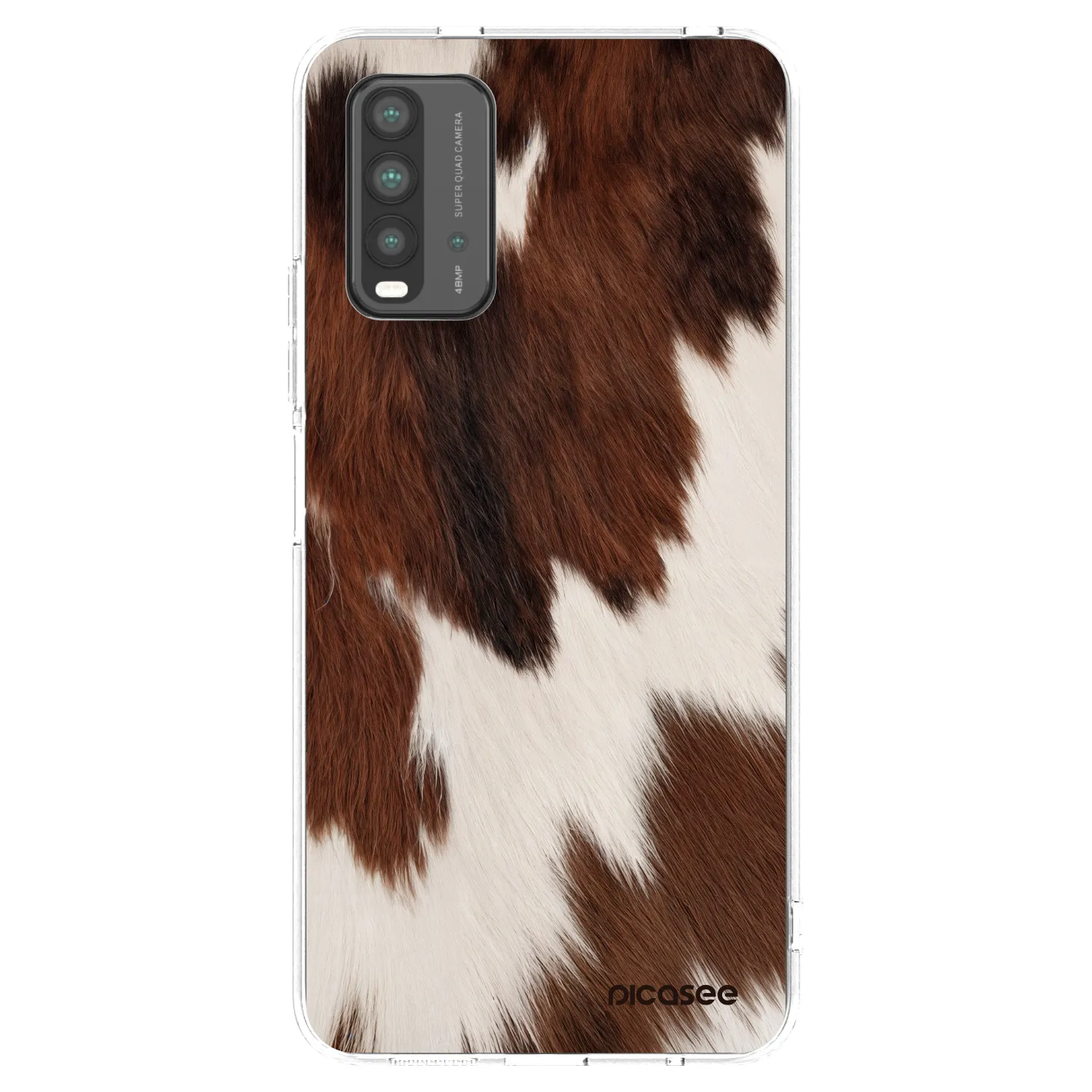 Picasee Xiaomi Redmi 9T Hülle - Schwarzes Silikon - Rustica