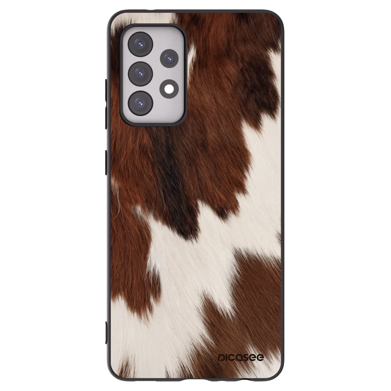 Picasee Samsung Galaxy A52s 5G A528B Hülle - Schwarzes Silikon - Rustica