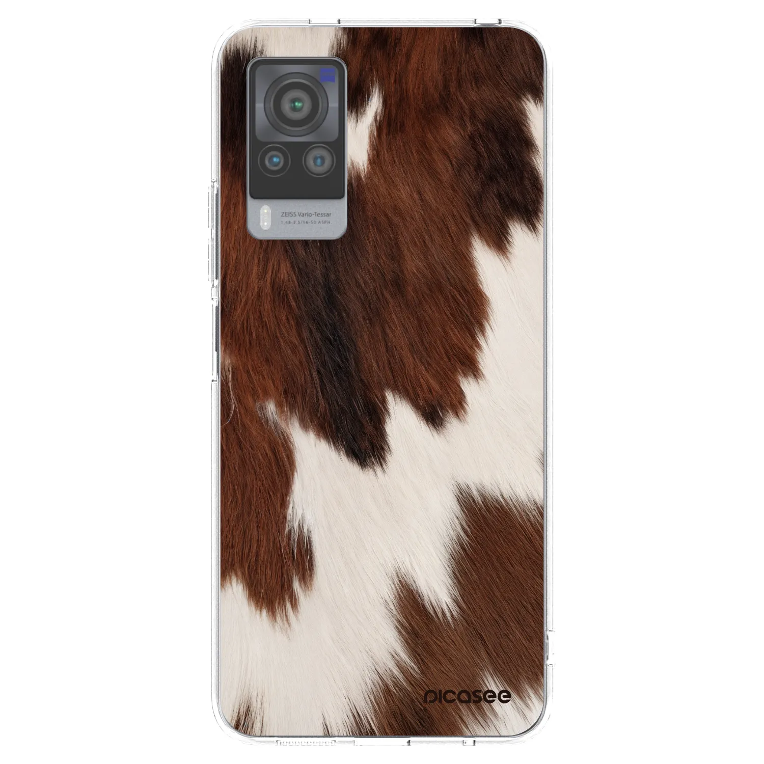 Picasee Vivo X60 Pro 5G Hülle - Transparentes Silikon - Rustica