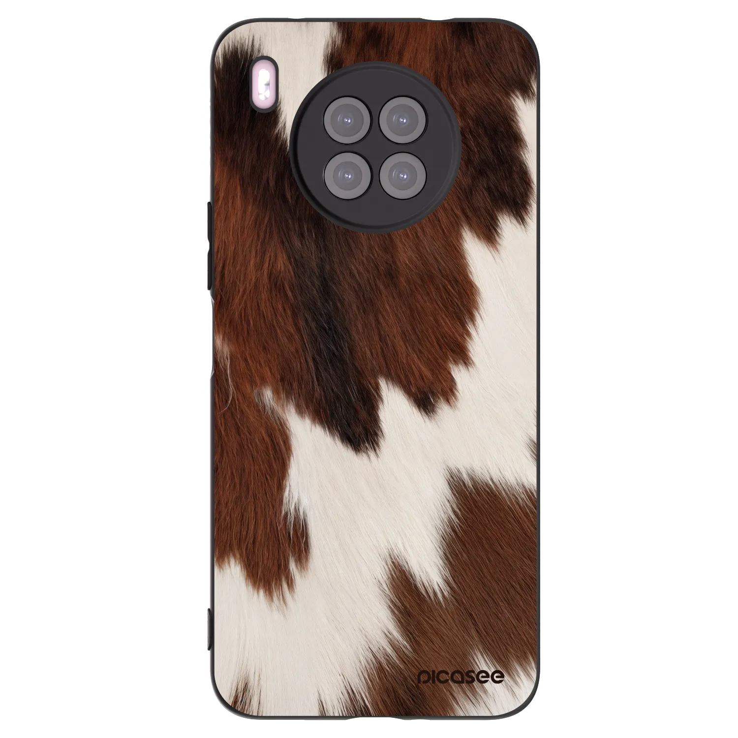 Picasee Huawei Nova 8i Hülle - Schwarzes Silikon - Rustica