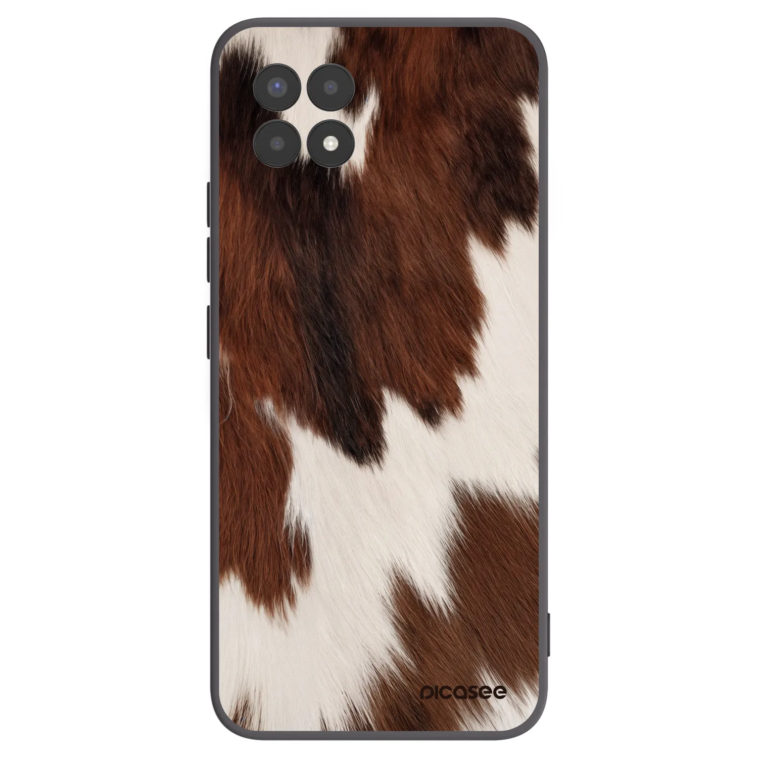 Picasee Realme 8i Hülle - Schwarzes Silikon - Rustica