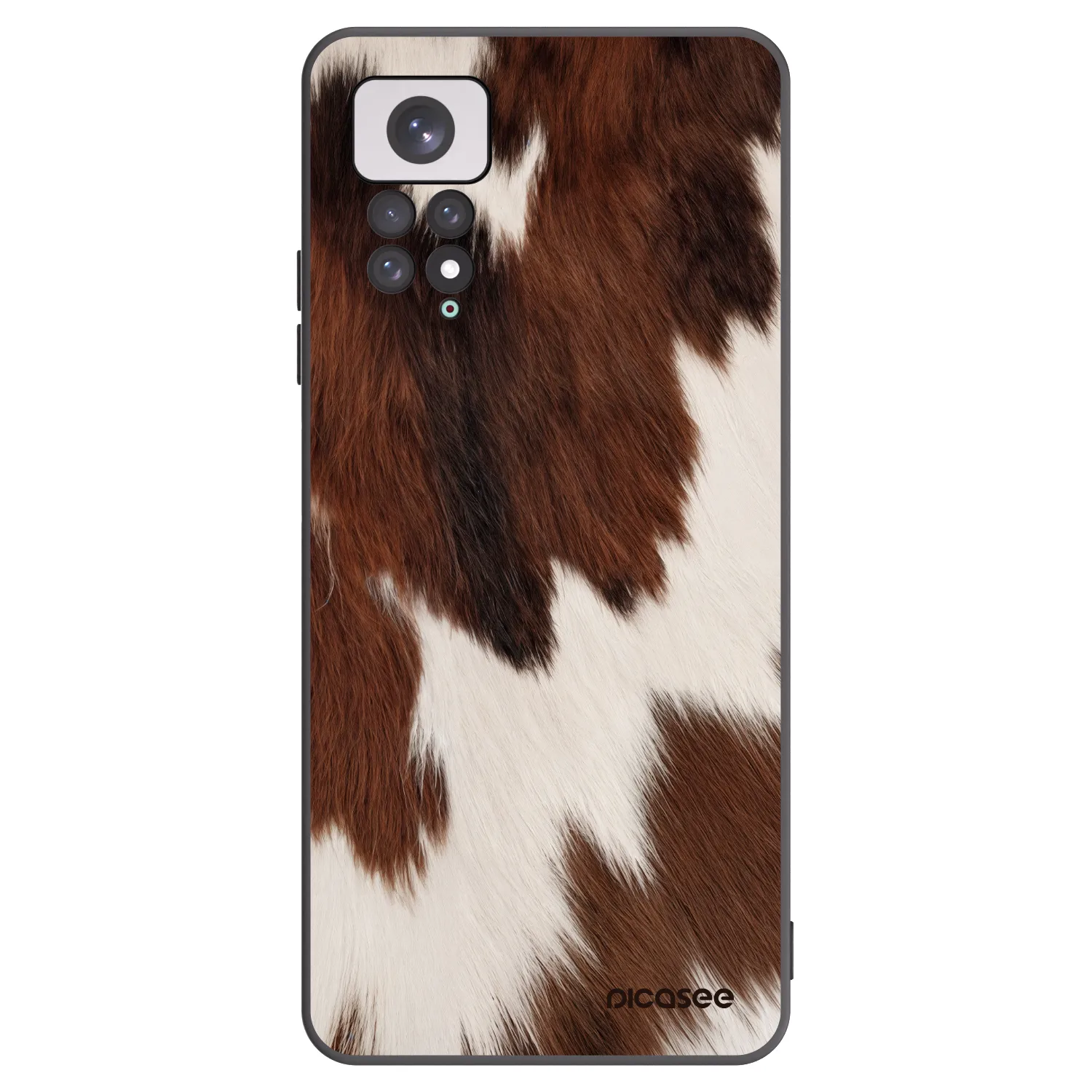 Picasee Xiaomi Redmi Note 11 Hülle - Schwarzes Silikon - Rustica