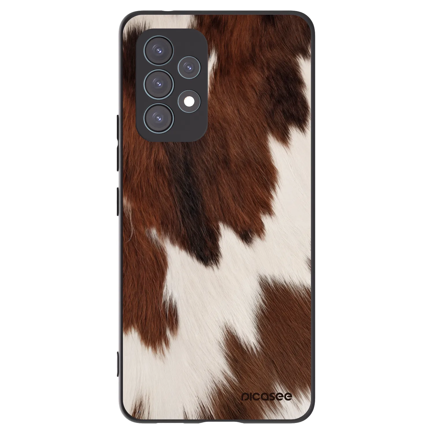 Picasee Samsung Galaxy A53 5G A536 Hülle - Schwarzes Silikon - Rustica