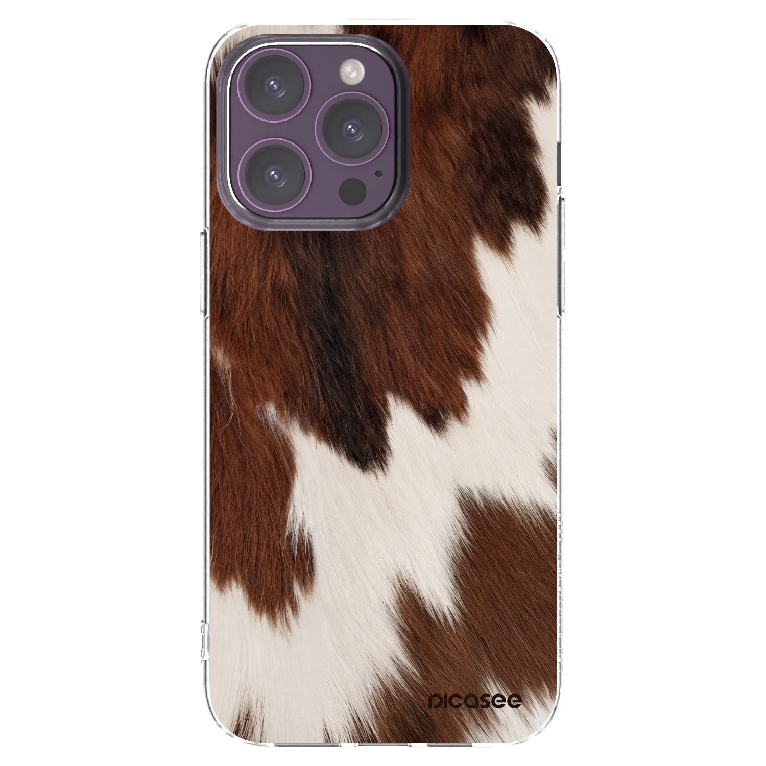 Picasee Apple iPhone 14 Pro Max Hülle - Transparentes Silikon - Rustica