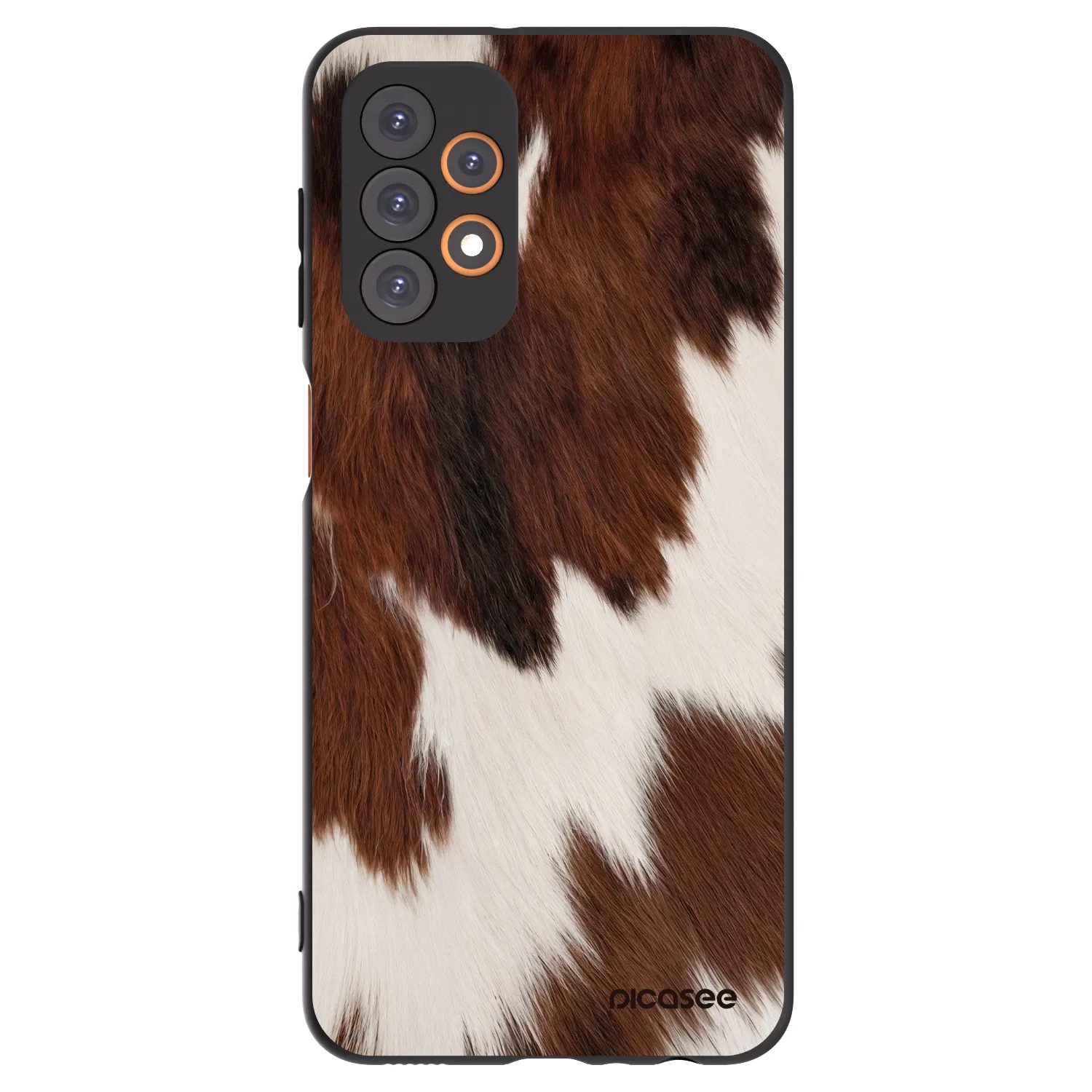 Picasee Samsung Galaxy A23 A235F 4G Hülle - Schwarzes Silikon - Rustica