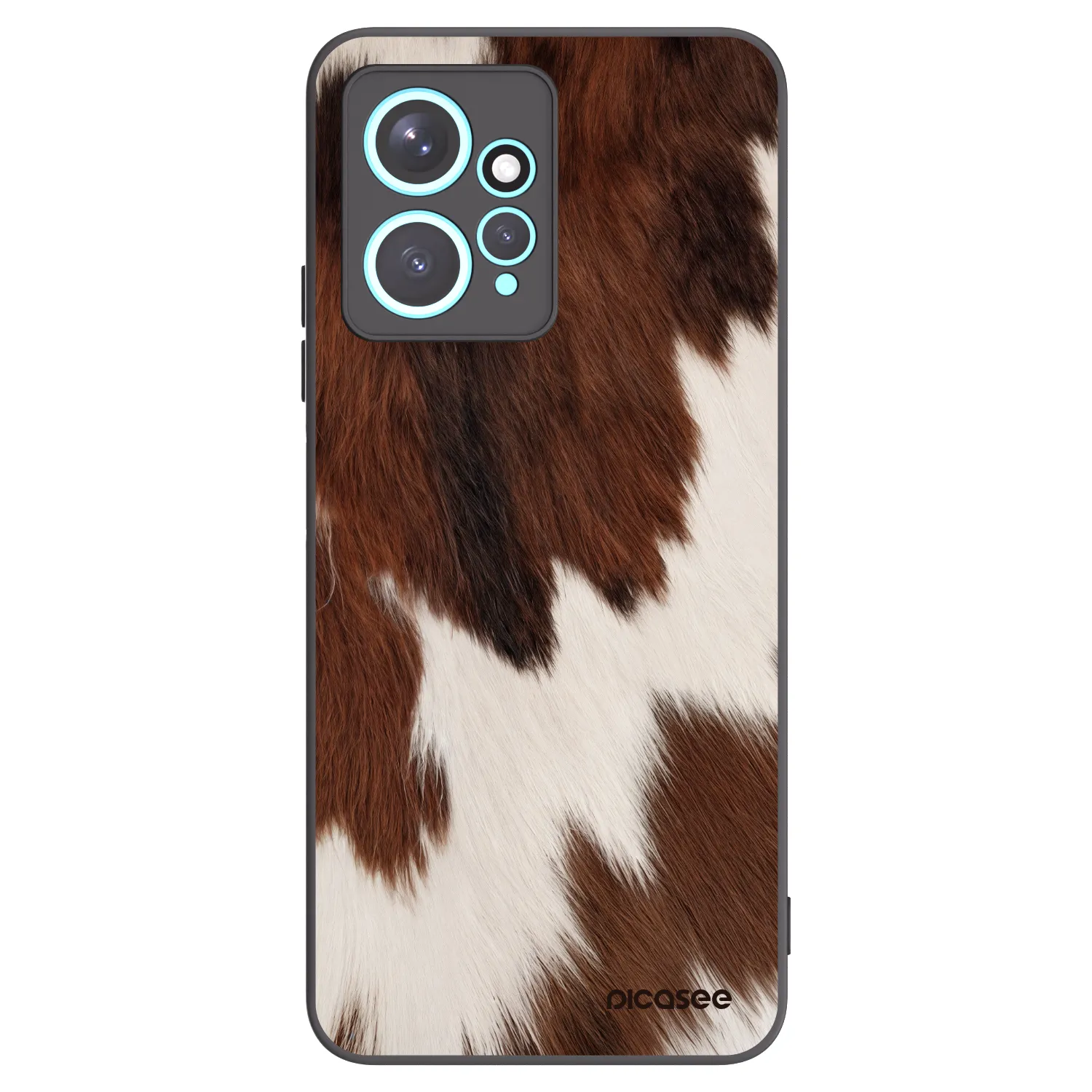 Picasee Xiaomi Redmi Note 12 4G Hülle - Schwarzes Silikon - Rustica