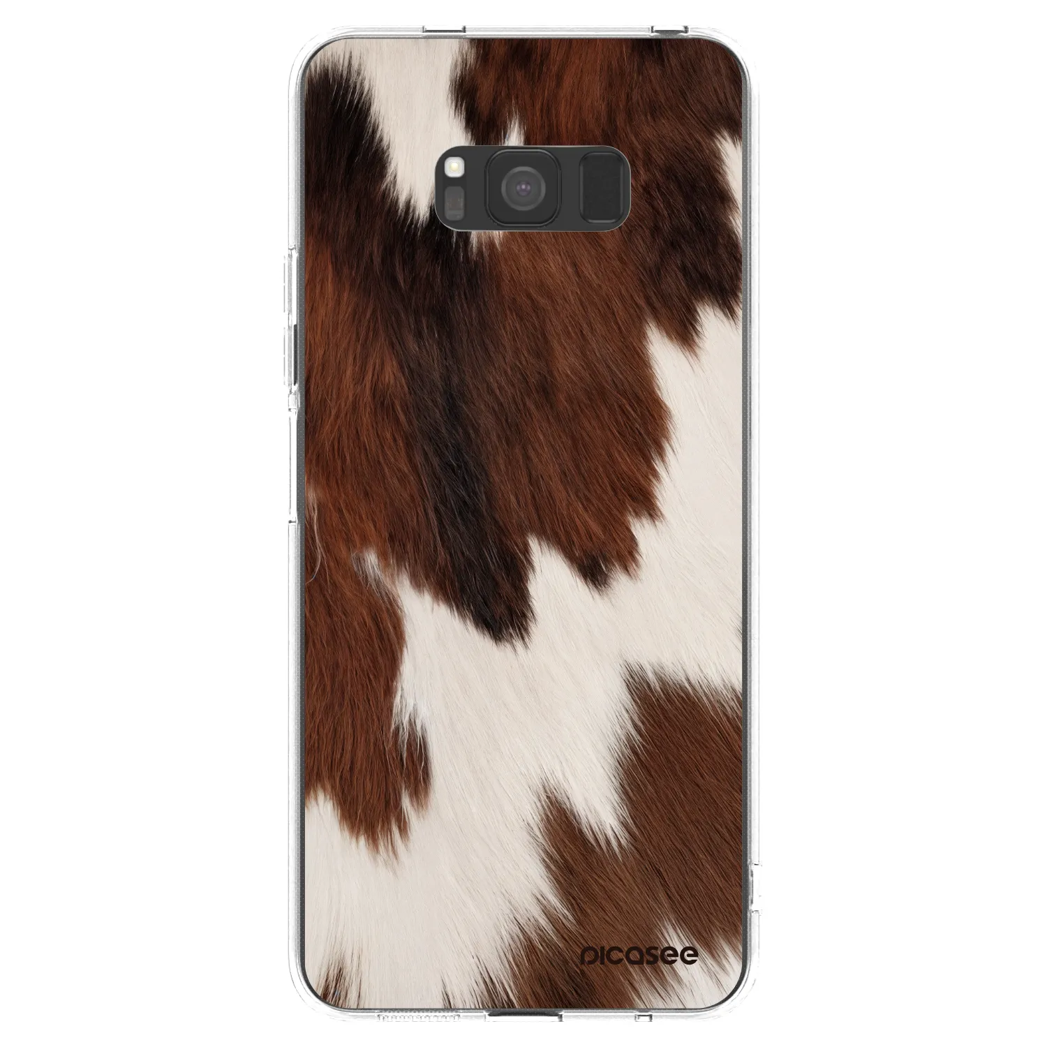 Picasee Samsung Galaxy S8 G950F Hülle - Transparentes Silikon - Rustica