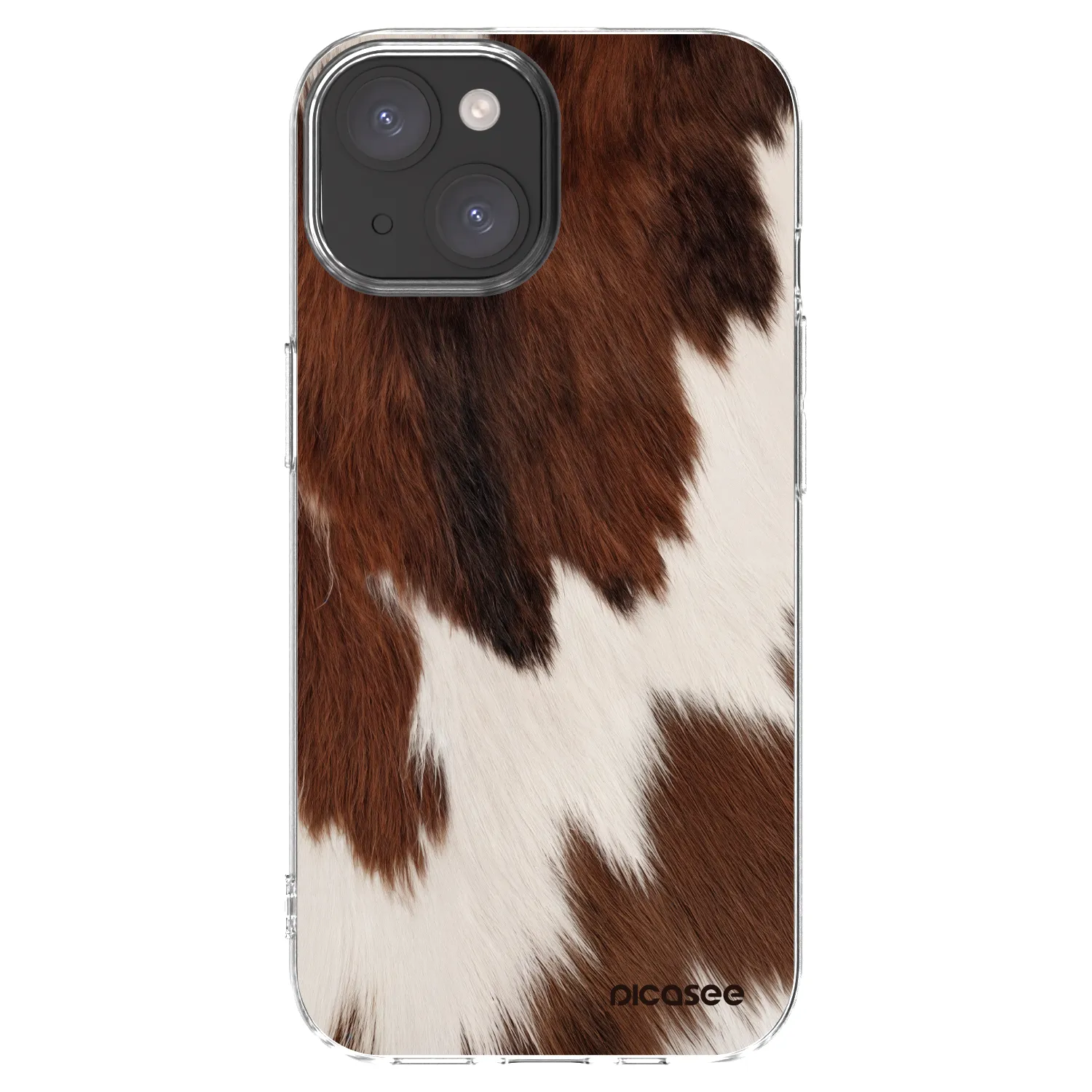 Picasee Apple iPhone 15 Hülle - Transparentes Silikon - Rustica