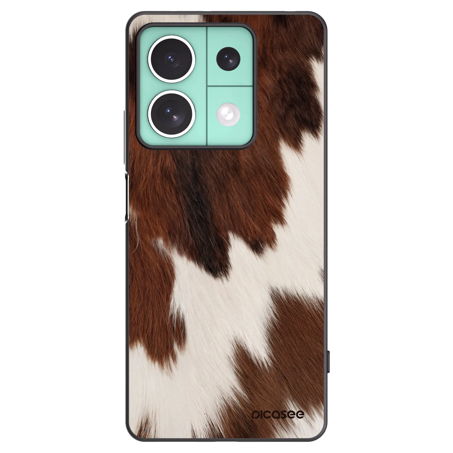 Picasee Xiaomi Redmi Note 13 5G Hülle - Schwarzes Silikon - Rustica