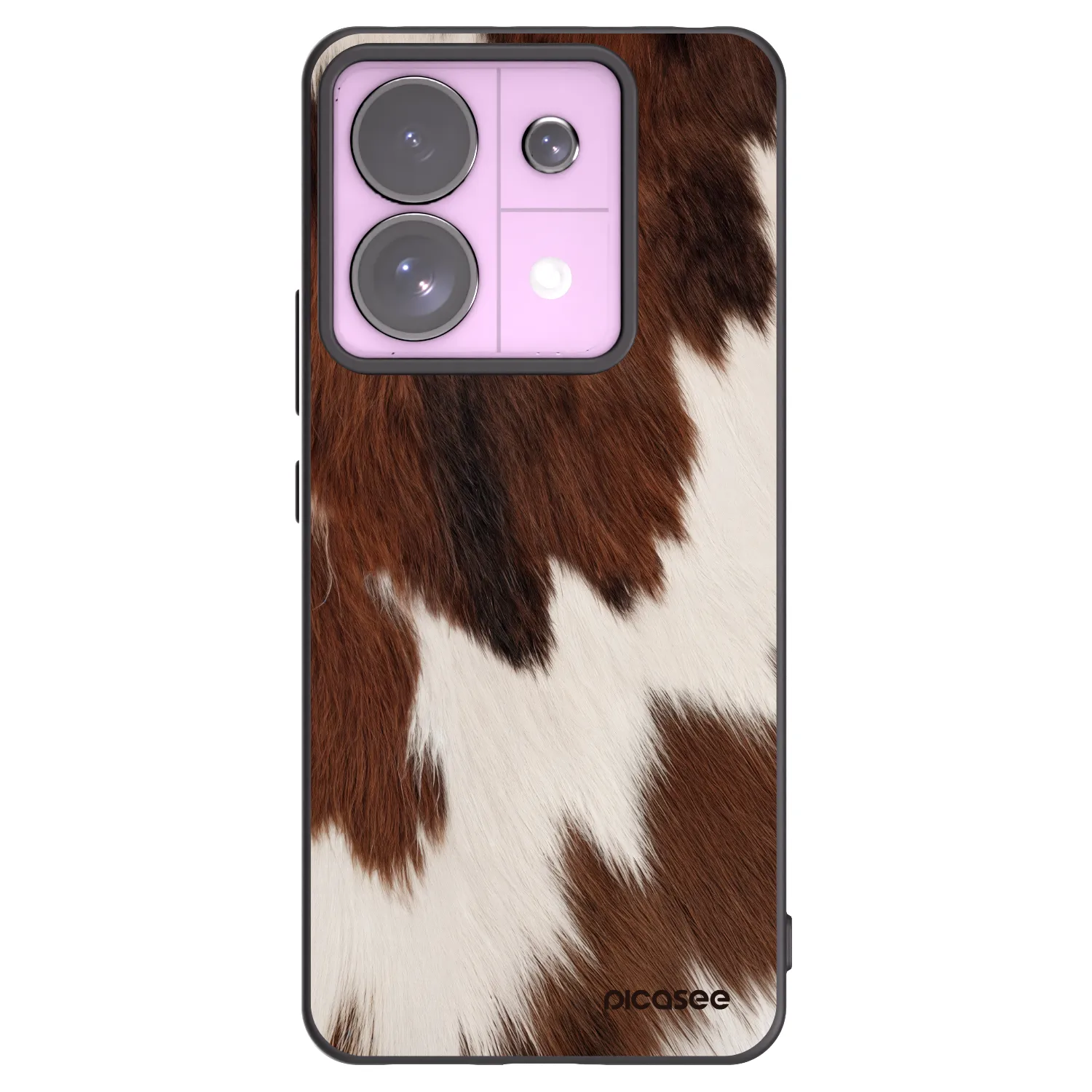 Picasee Xiaomi Redmi Note 13 Pro 5G Hülle - Schwarzes Silikon - Rustica