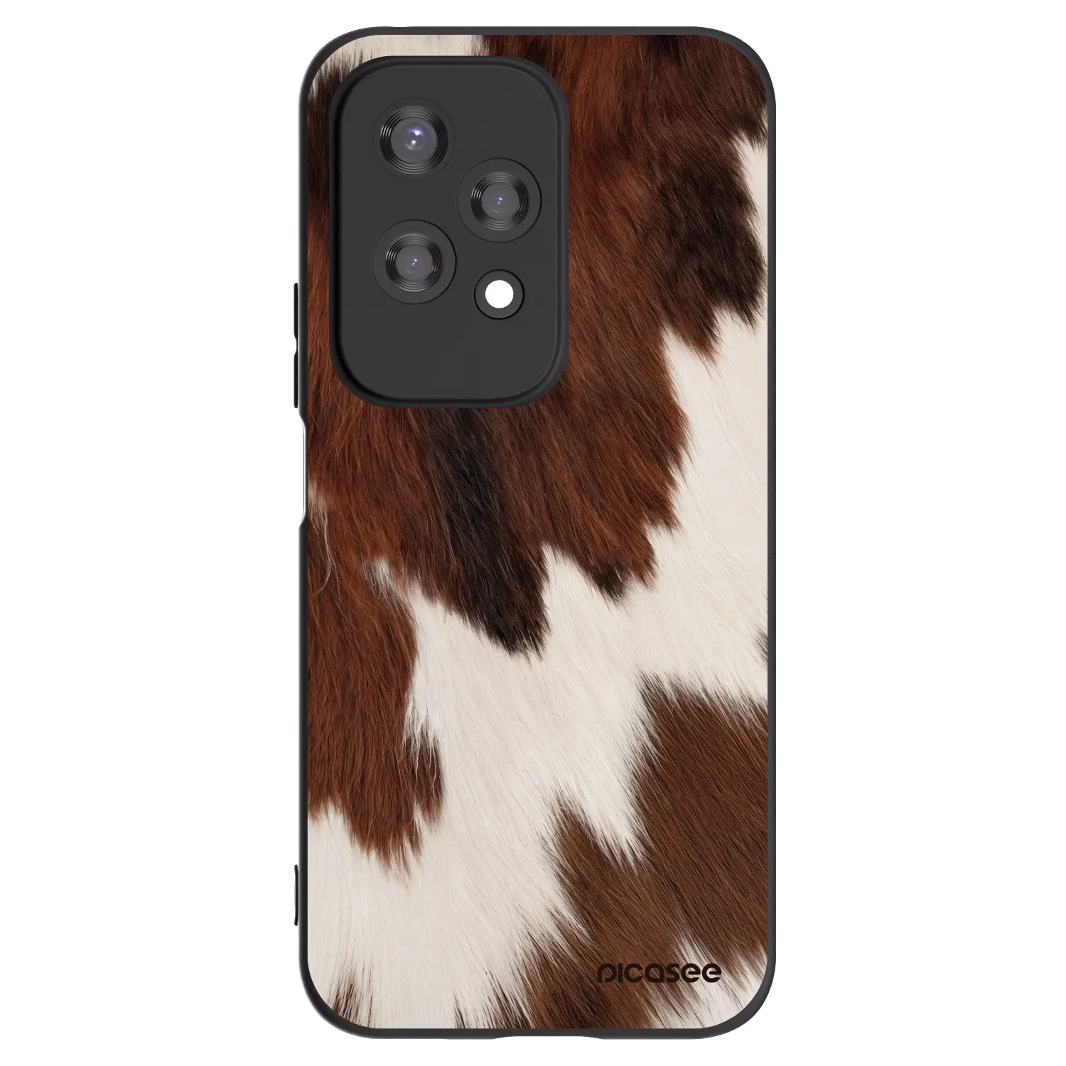 Picasee Honor 200 Lite Hülle - Schwarzes Silikon - Rustica