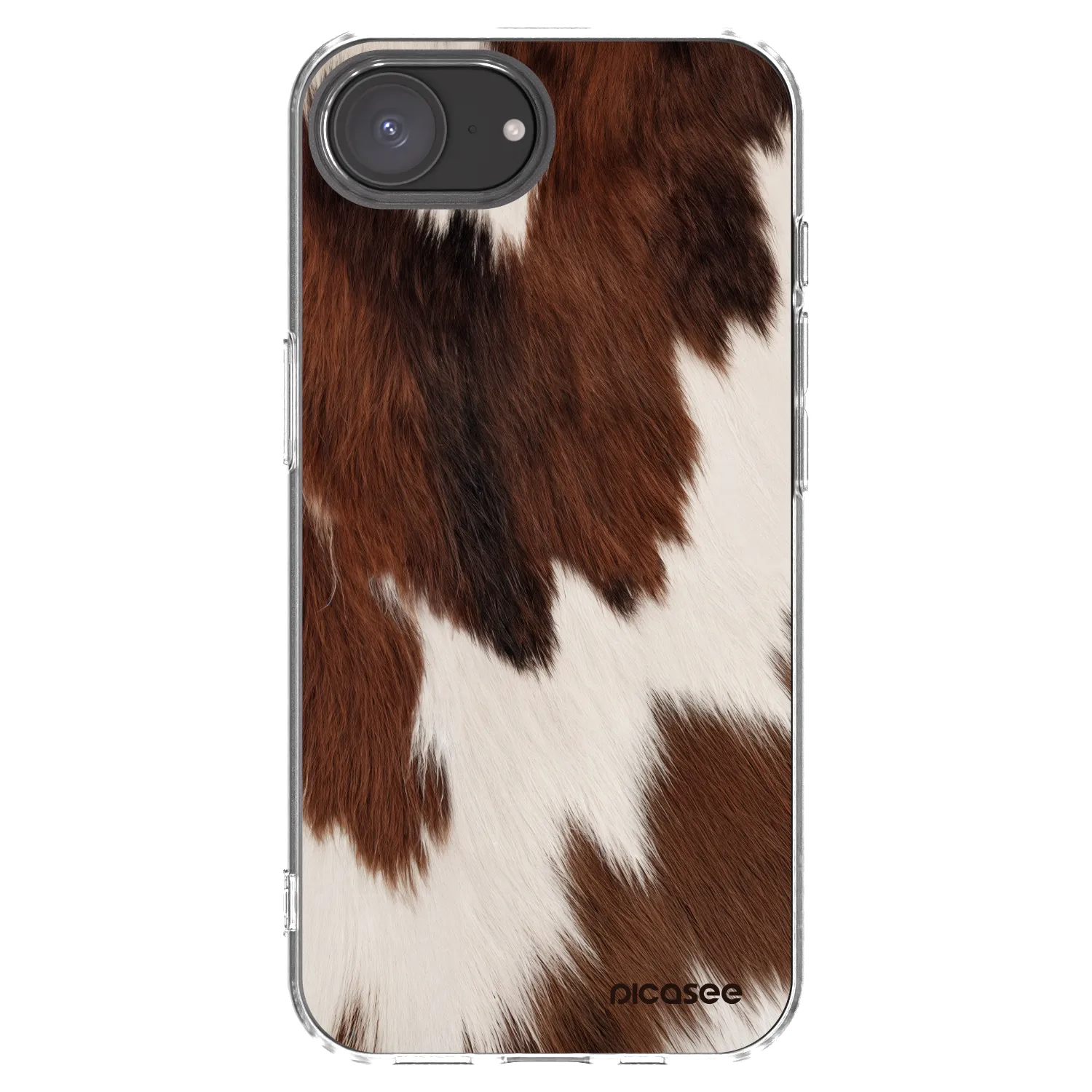 Picasee Apple iPhone 16e Hülle - Transparentes Silikon - Rustica