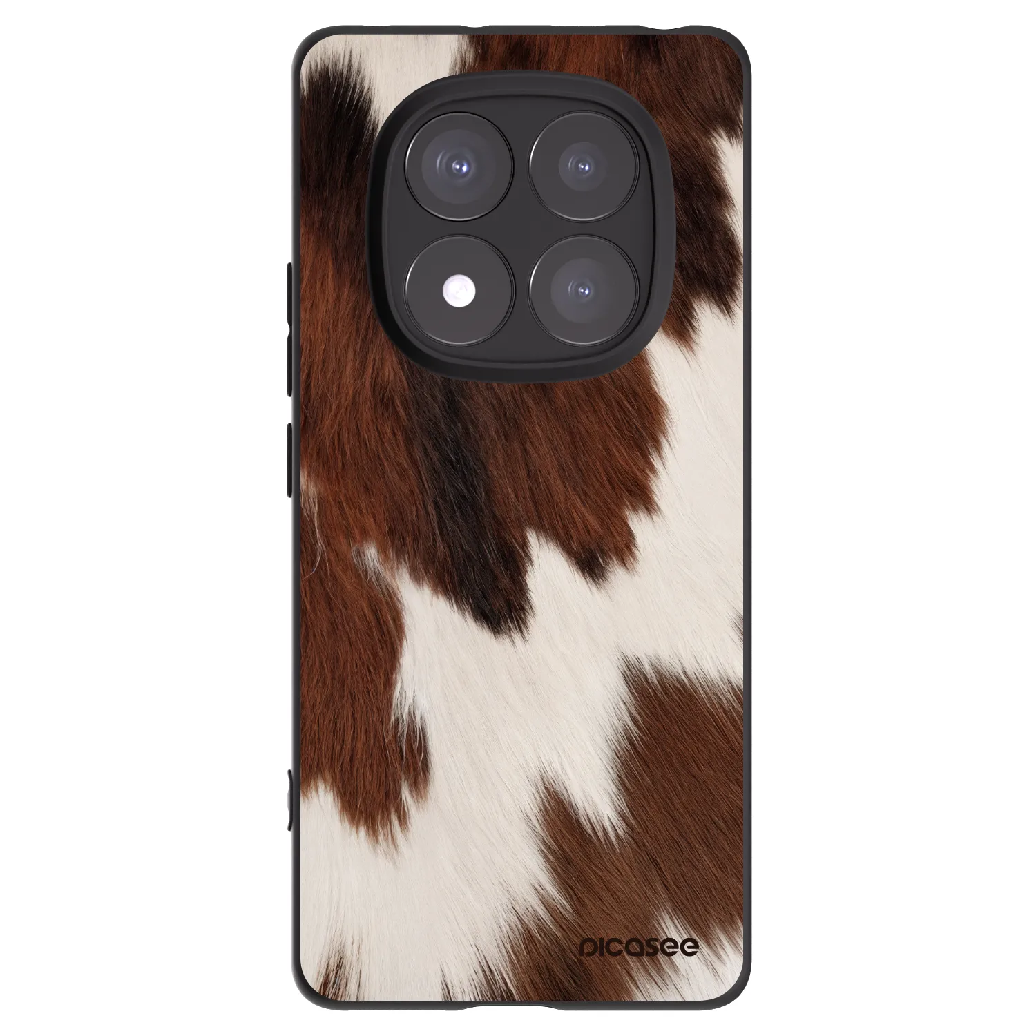 Picasee Xiaomi Redmi Note 14 Pro 5G Hülle - Schwarzes Silikon - Rustica
