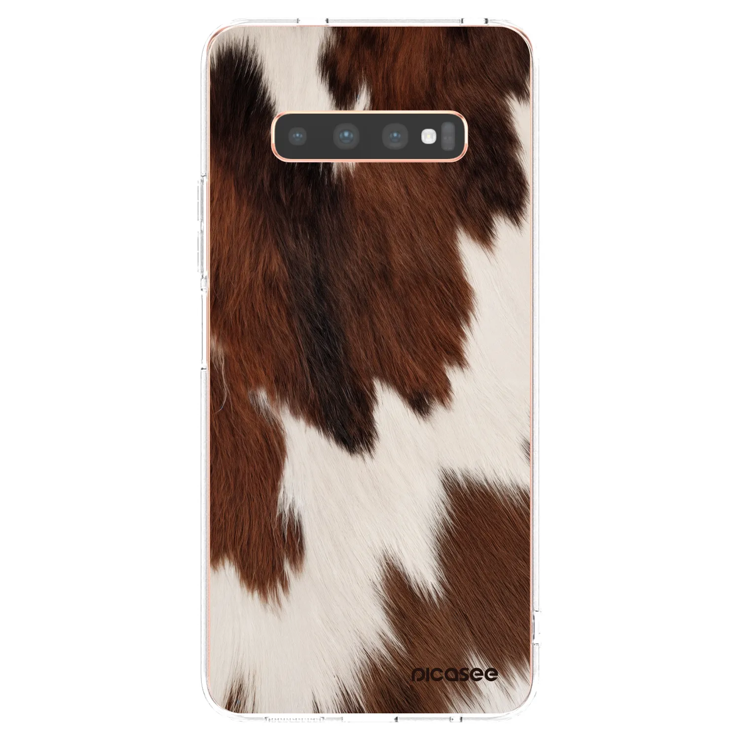 Picasee Samsung Galaxy S10 Plus G975 Hülle - Transparentes Silikon - Rustica