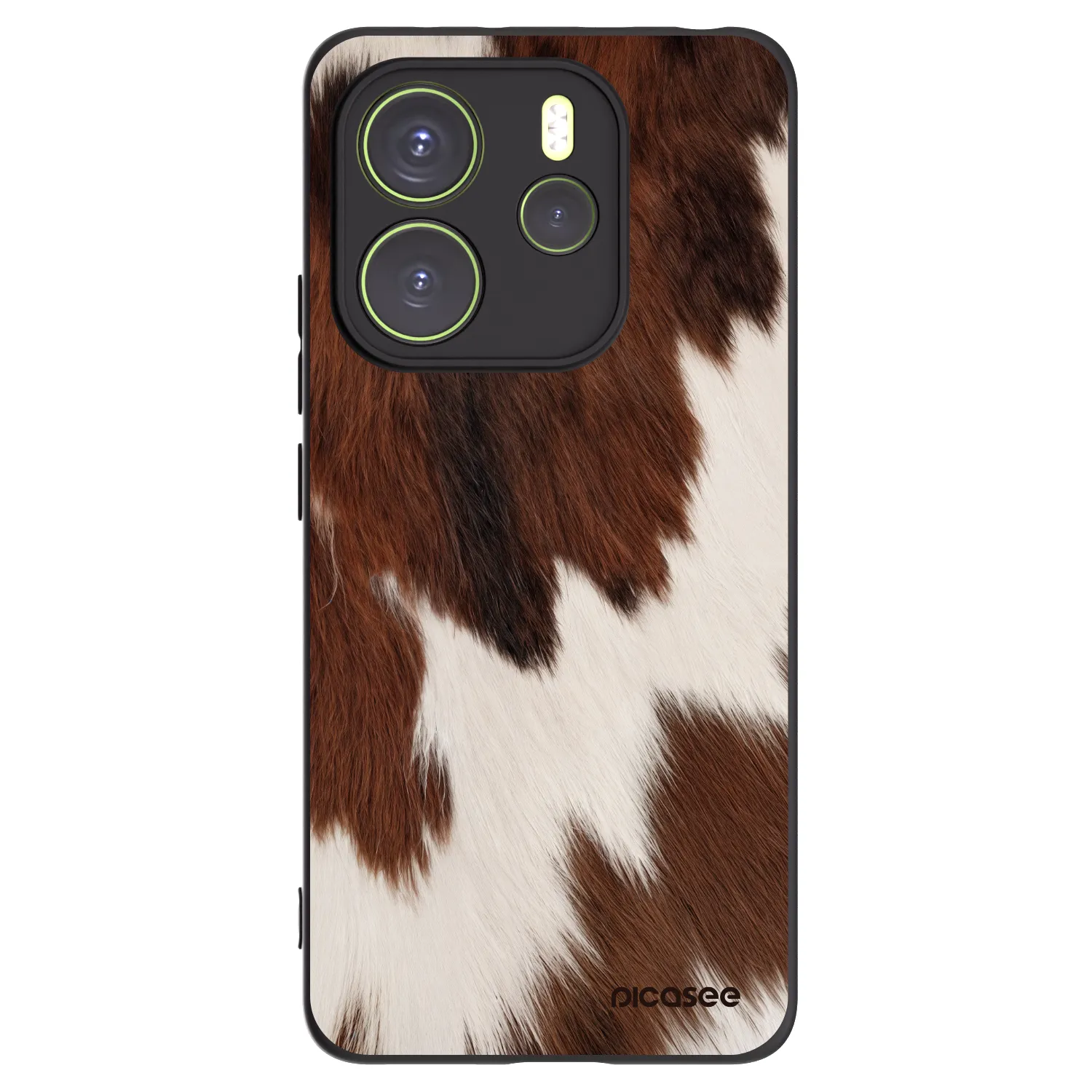 Picasee Xiaomi Redmi Note 14 4G Hülle - Schwarzes Silikon - Rustica