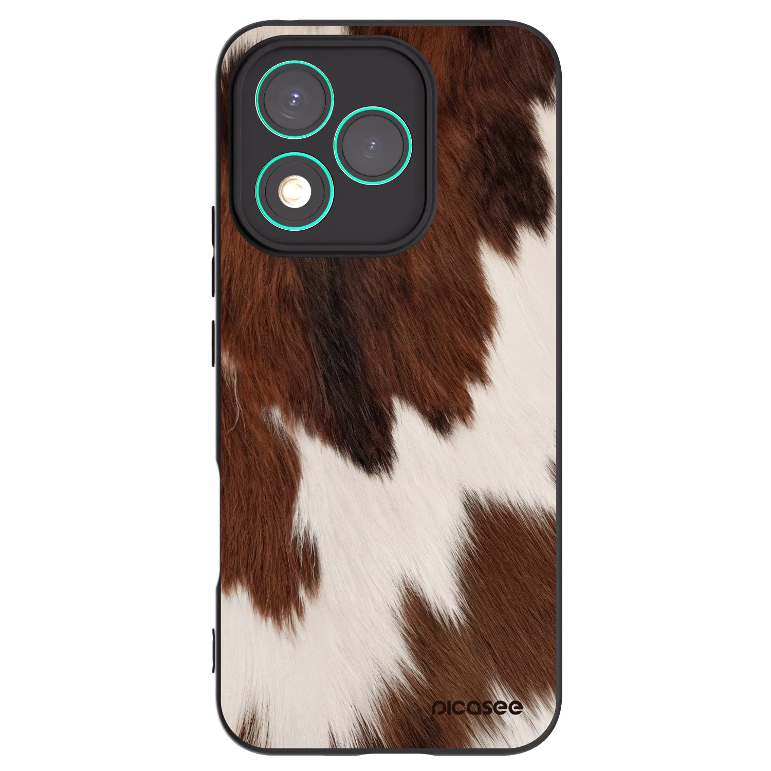 Picasee Honor 400 Lite 5G Hülle - Schwarzes Silikon - Rustica