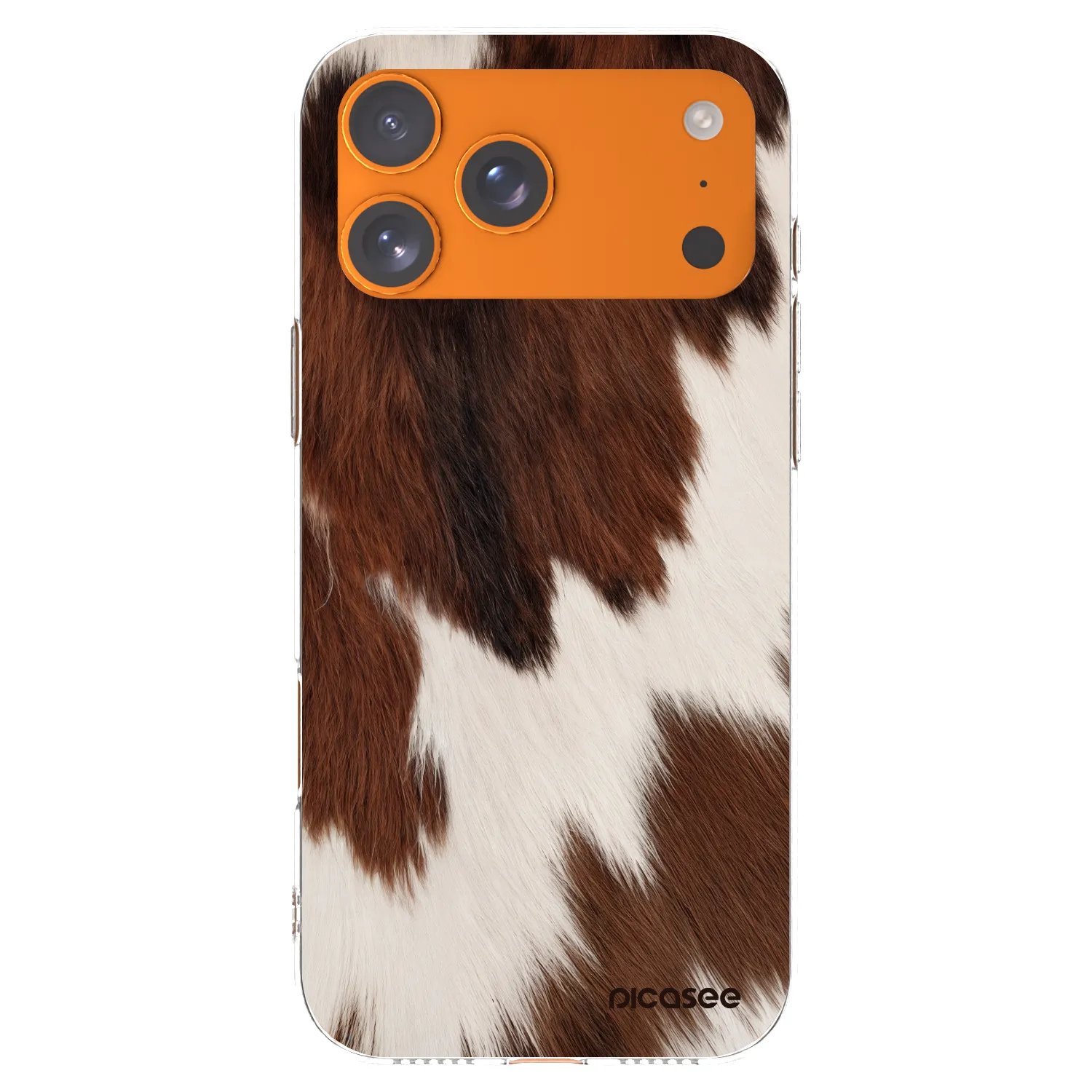 Picasee Apple iPhone 17 Pro Max Hülle - Transparentes Silikon - Rustica
