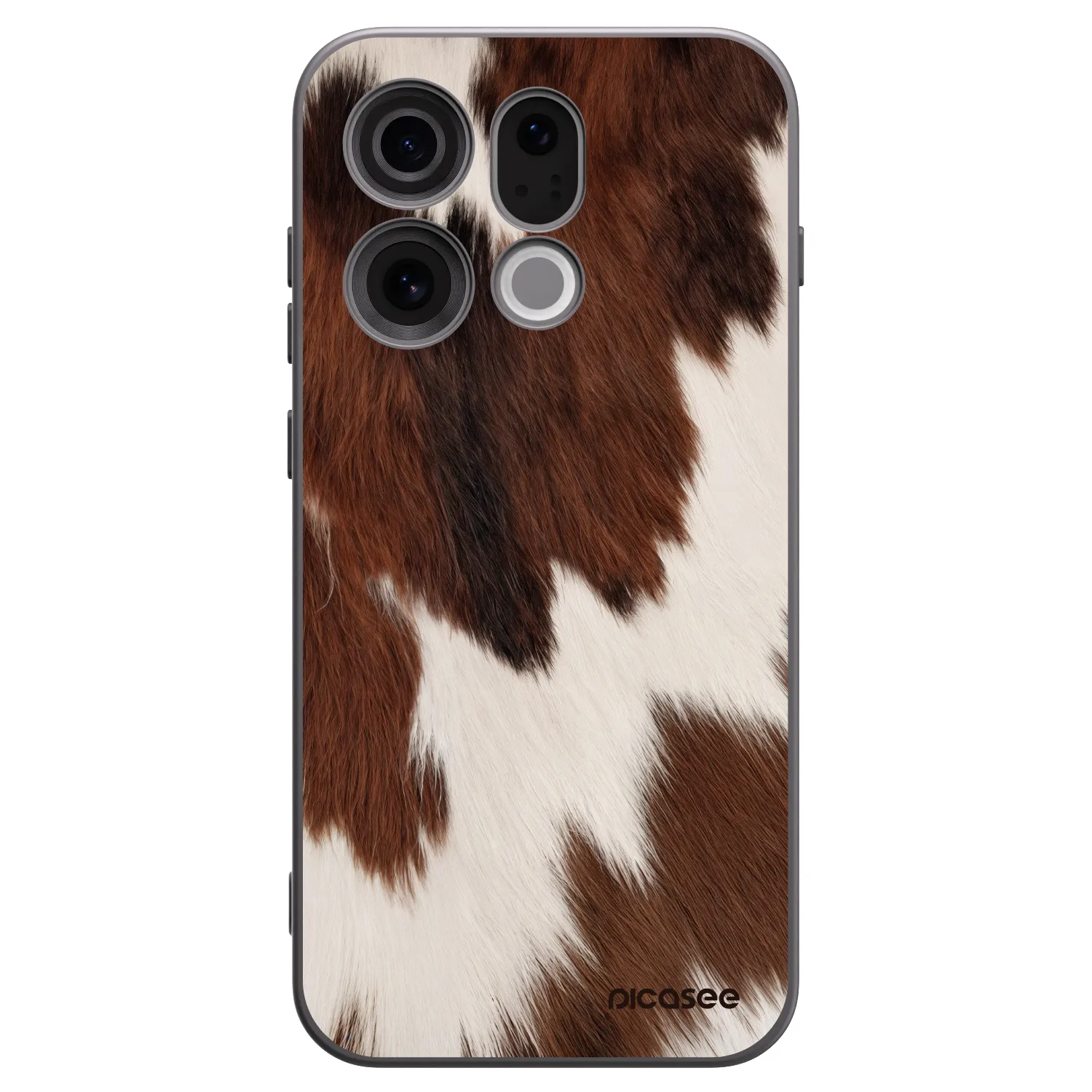 Picasee OPPO Find X9 Hülle - Schwarzes Silikon - Rustica