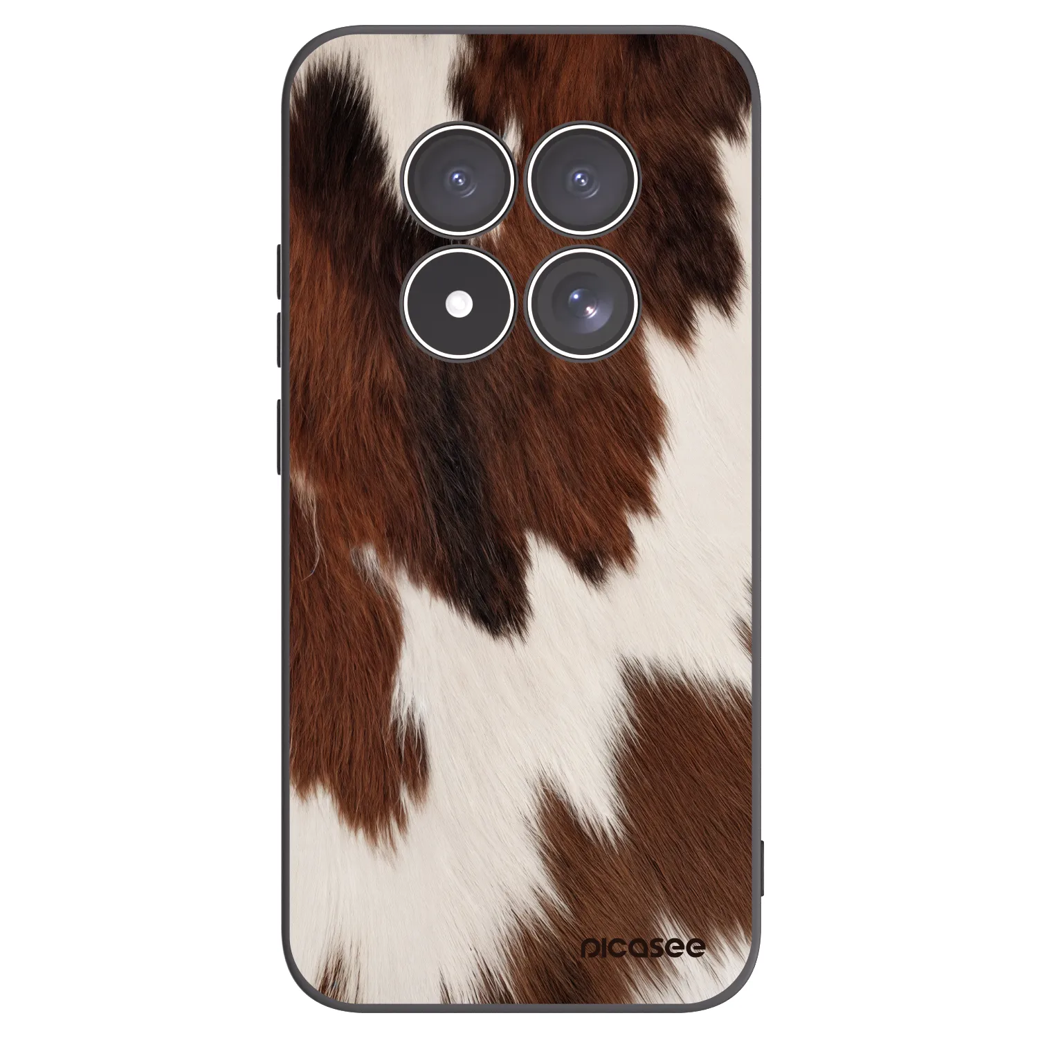 Picasee Xiaomi Redmi Note 15 Pro 5G Hülle - Schwarzes Silikon - Rustica