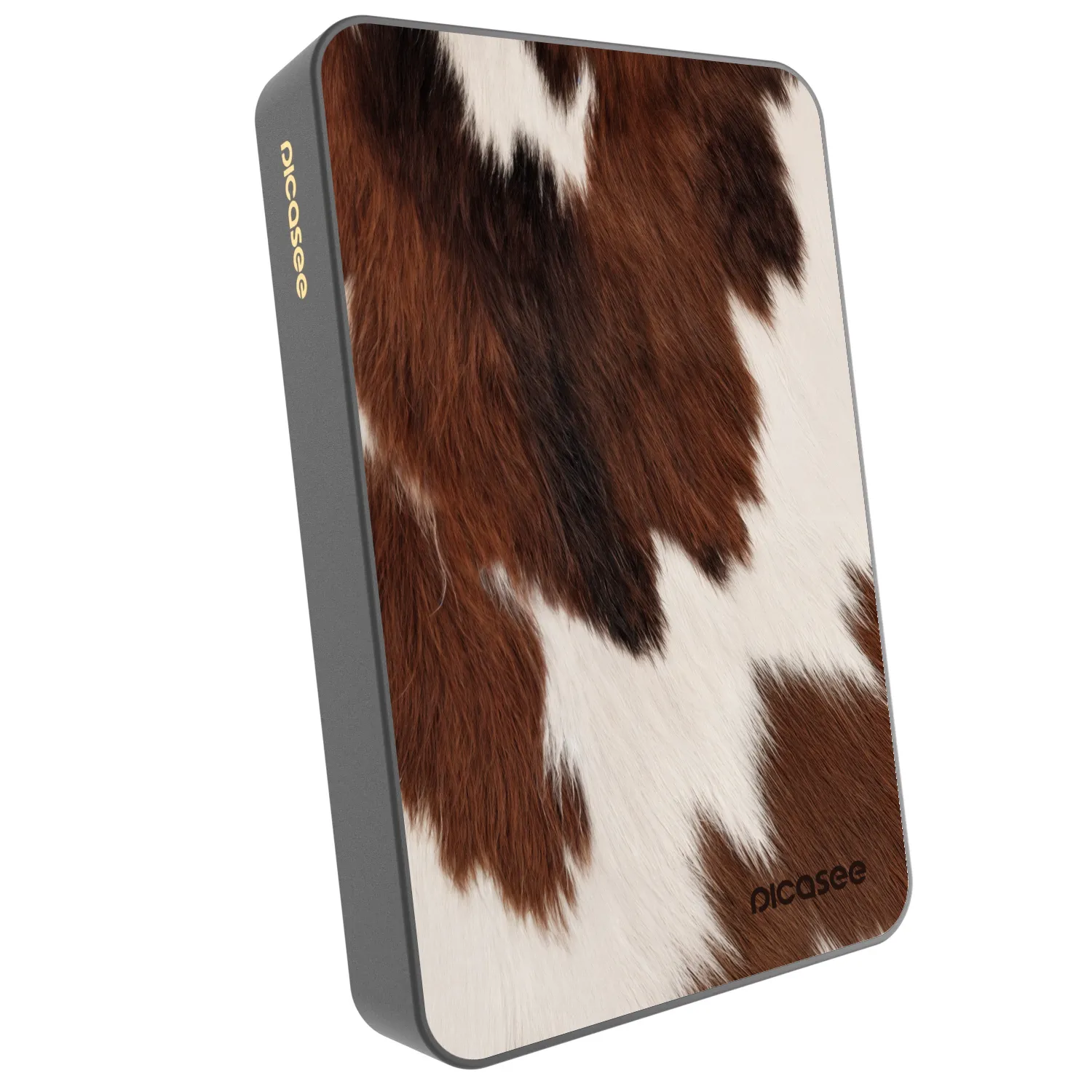Picasee Powerbank mit MagSafe 10 000 mAh Grau - Rustica