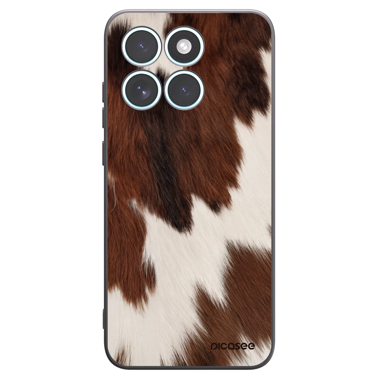 Picasee Motorola Edge 70 Fusion Hülle - Schwarzes Silikon - Rustica