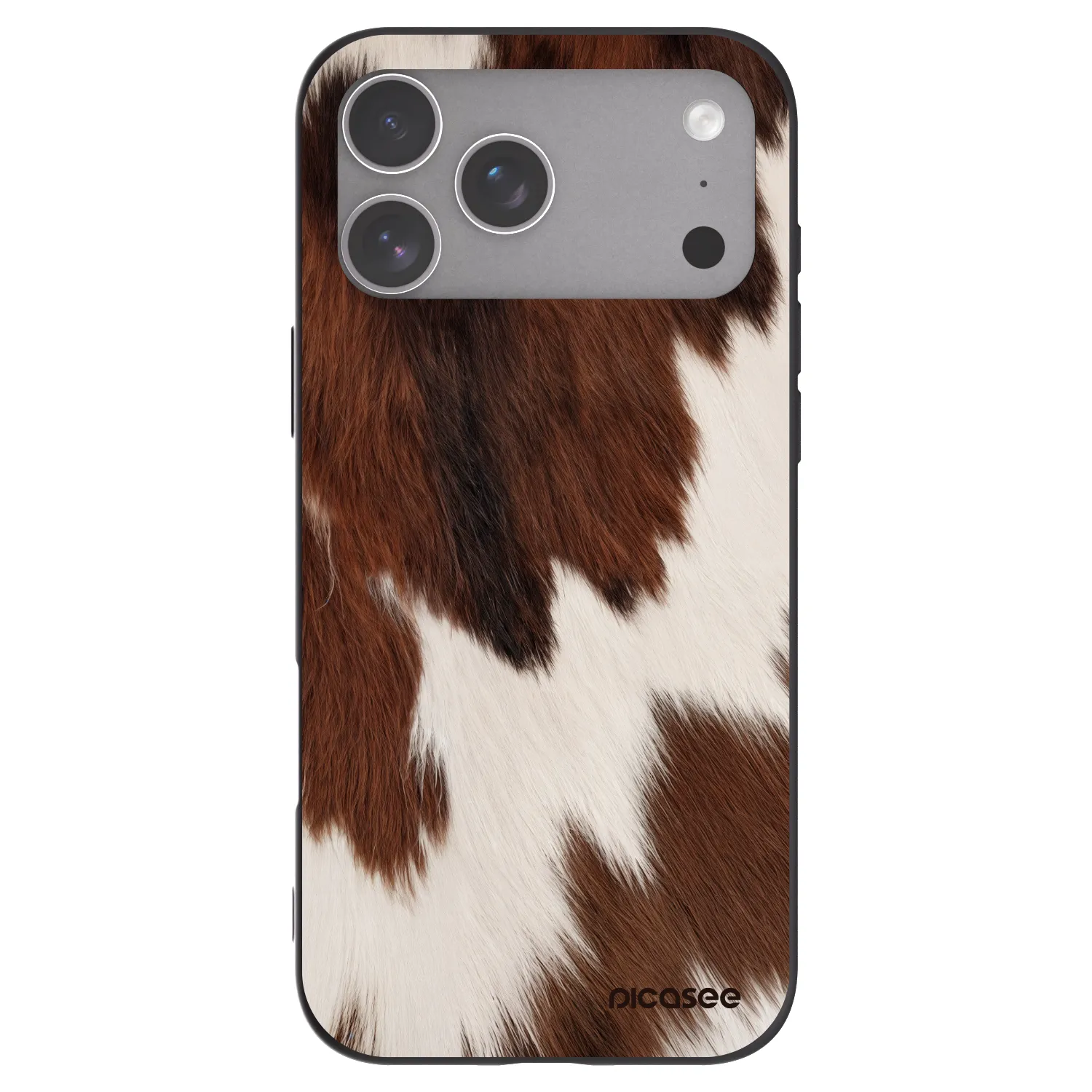 Picasee Apple iPhone 18 Pro Max Hülle - Schwarzes Silikon - Rustica
