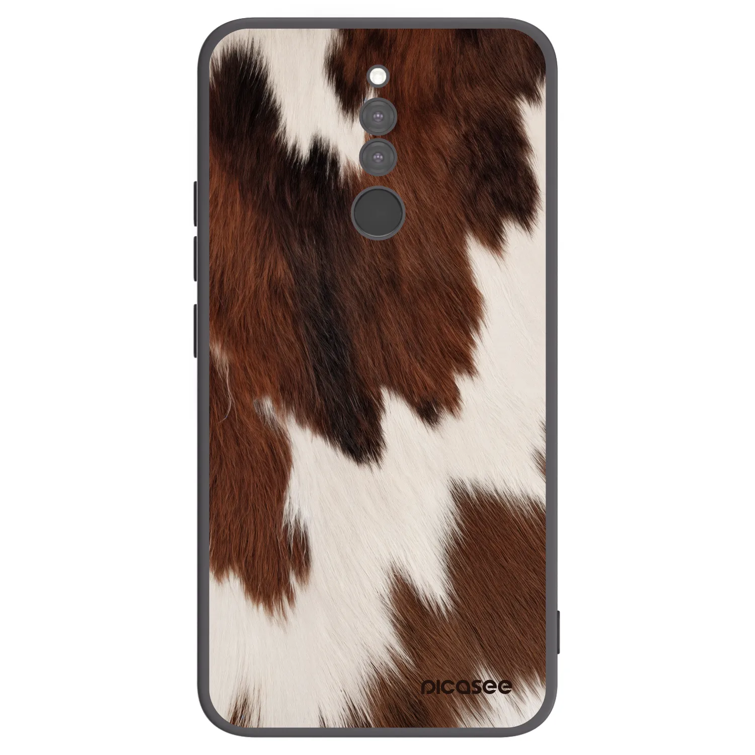 Picasee Xiaomi Redmi 8 Hülle - Schwarzes Silikon - Rustica