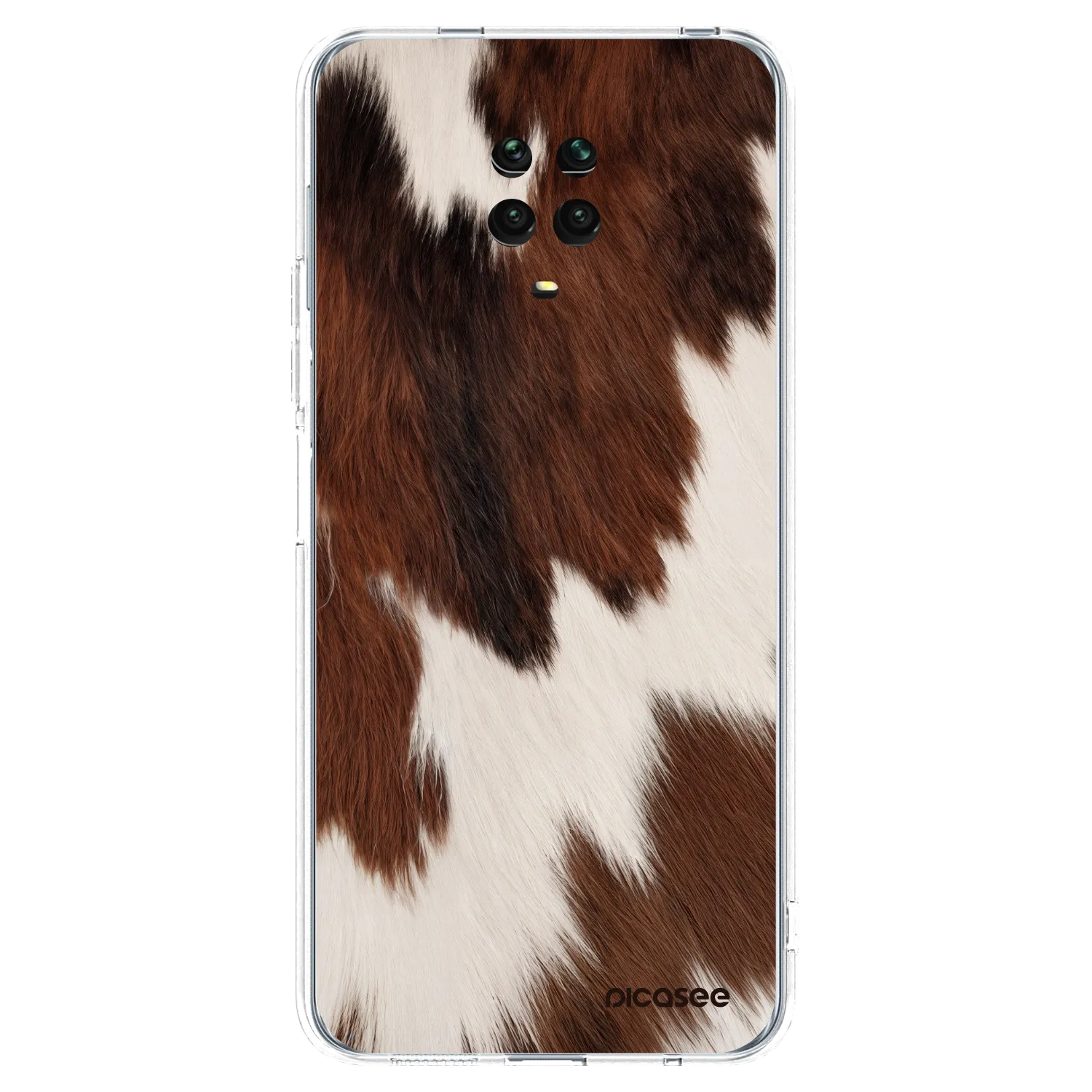 Picasee Xiaomi Redmi Note 9S Hülle - Transparentes Silikon - Rustica
