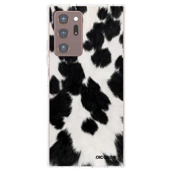 Picasee Samsung Galaxy Note 20 Ultra Hülle - Transparentes Silikon - Black Moo