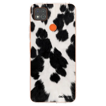 Picasee Xiaomi Redmi 9C Hülle - Transparentes Silikon - Black Moo
