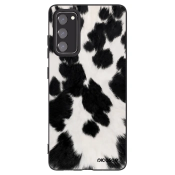 Picasee Samsung Galaxy S20 FE Hülle - Schwarzes Silikon - Black Moo