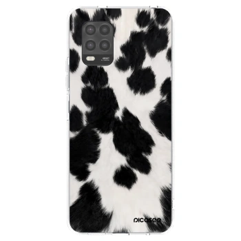 Picasee Xiaomi Mi 10 Lite Hülle - Transparentes Silikon - Black Moo