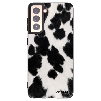 Picasee Samsung Galaxy S21 5G G991B Hülle - Schwarzes Silikon - Black Moo