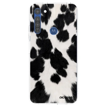 Hülle für Motorola Moto G8 - Black Moo