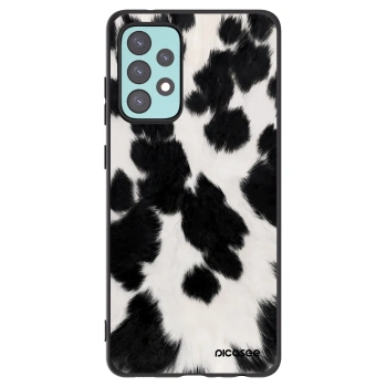 Picasee Samsung Galaxy A72 A725F Hülle - Schwarzes Silikon - Black Moo