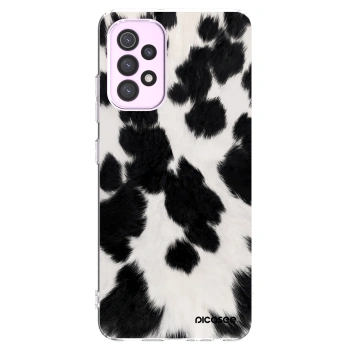 Picasee Samsung Galaxy A32 5G A326B Hülle - Transparentes Silikon - Black Moo