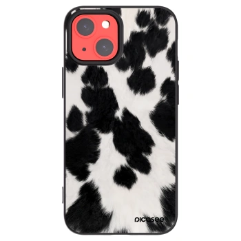 Picasee Apple iPhone 13 mini Hülle - Schwarzes Silikon - Black Moo