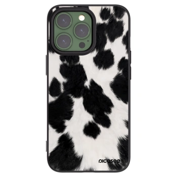 Picasee Apple iPhone 13 Pro Hülle - Schwarzes Silikon - Black Moo