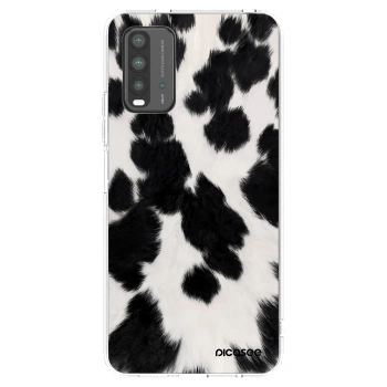 Picasee Xiaomi Redmi 9T Hülle - Schwarzes Silikon - Black Moo