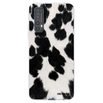 Picasee Realme 7 Hülle - Transparentes Silikon - Black Moo