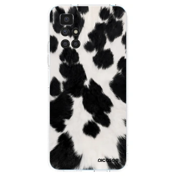 Picasee Xiaomi Redmi 10 Hülle - Transparentes Silikon - Black Moo