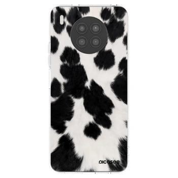 Picasee Huawei Nova 8i Hülle - Transparentes Silikon - Black Moo