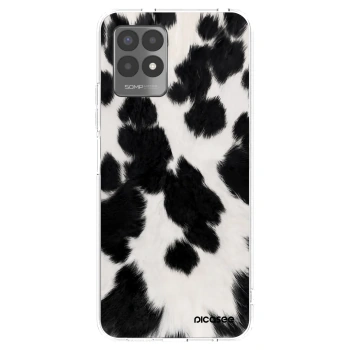 Picasee Realme 8i Hülle - Transparentes Silikon - Black Moo