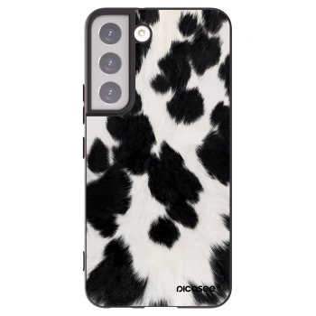 Picasee Samsung Galaxy S22 5G Hülle - Schwarzes Silikon - Black Moo