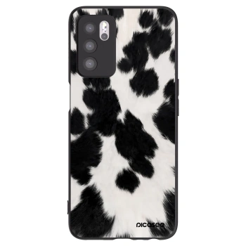 Picasee OPPO A16 Hülle - Schwarzes Silikon - Black Moo