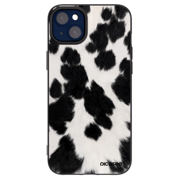 Picasee Apple iPhone 14 Plus Hülle - Schwarzes Silikon - Black Moo